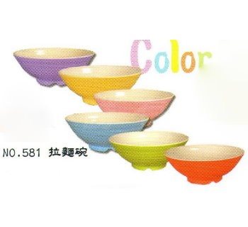 SYSYL-S-581七彩美耐皿-拉麵碗