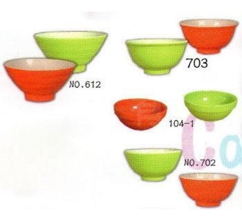 SYSYL-S-702七彩美耐皿-南京碗