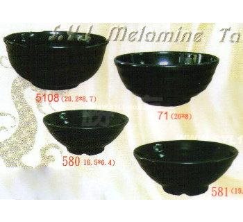 SYSYL-B-8008黑炫風美耐皿-沙茶碗