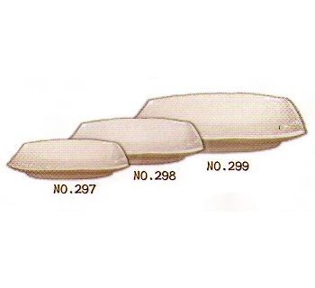 SYSYL-W-299牙色美耐皿-仿陶長方盤
