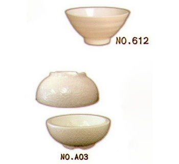 SYSYL-W-612牙色美耐皿-尖碗
