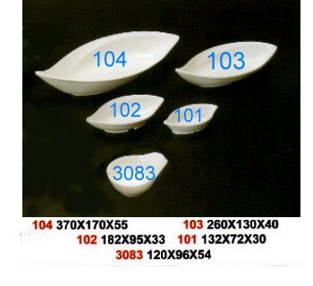 SYHSC-M-101乳白色系列美耐皿-5.5"龍角池