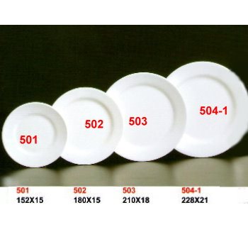 SYHSC-M-501乳白色系列美耐皿-6"中式圓盤