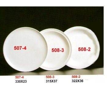 SYHSC-M-508-3乳白色系列美耐皿-12.5"小屯圓盤