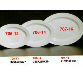 SYHSC-M-705-13乳白色系列美耐皿-13"腰只盤