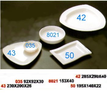 SYHSC-M-8021乳白色系列美耐皿-6"圓形小缽