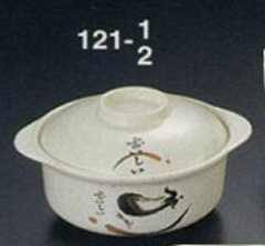 SYSHA-121-12 紫茄系列-吸物碗(含蓋)