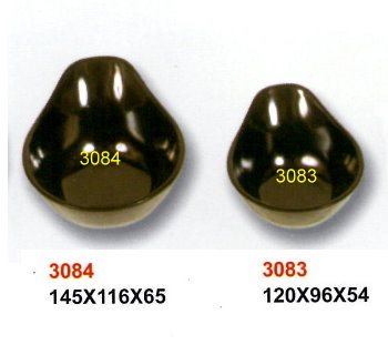 SYHSC-B-3084黑色系列美耐皿-4.5"天水碗