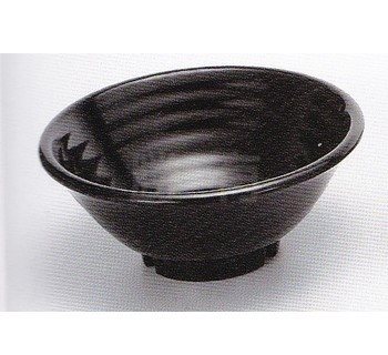 SYHSC-B6603黑色系列美耐皿-8.5"和風拉麵碗