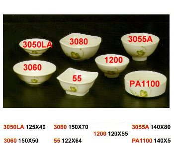 SYHSC-F-3055A福蓉花系列美耐皿-5.4"飯井碗