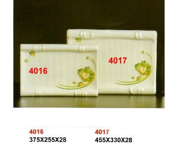 SYHSC-F-4016福蓉花系列美耐皿-16"竹盤