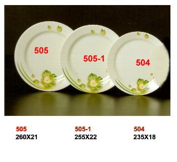 SYHSC-F-505福蓉花系列美耐皿-10.2"中式圓盤