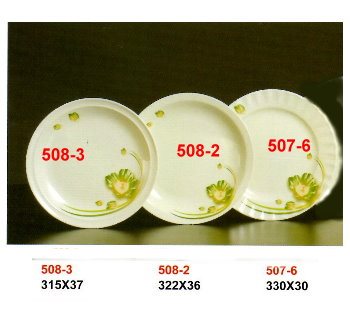 SYHSC-F-508-2福蓉花系列美耐皿-12.7"小屯圓盤 