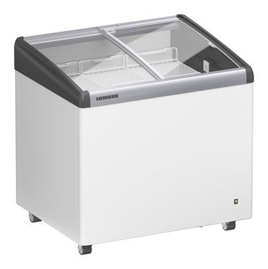SYHLB-EFI-2103    LIEBHERR弧型玻璃對拉冷凍櫃145L、2尺8
