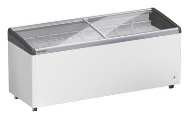 SYHLB-EFI-5603   LIEBHERR弧型玻璃對拉冷凍櫃408L、6尺3