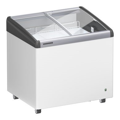 SYHLB-EFI-2153  LIEBHERR弧型玻璃對拉冷凍櫃145L、2尺8-附LED燈