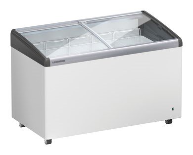 SYHLB-EFI-3553  LIEBHERR弧型玻璃對拉冷凍櫃250L、4尺2-附LED燈 
