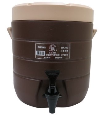 SYYTS-SA000015-6    SW保溫茶桶13L(紅-綠-咖)
