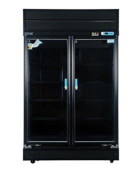 SYGC-TD-4100B冷藏雙門展示櫃(黑色)(機上型)