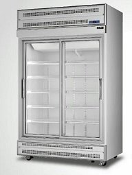 SYRS-S2005 4尺二門玻璃冷藏展示櫃-滑門