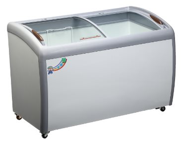 SYGC-XS-360YX	  4.2尺玻璃斜拉式冰櫃260L